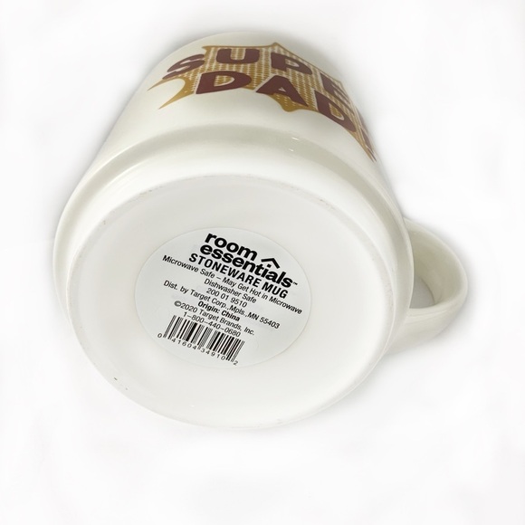 Super Dad Stoneware Gift Mug Fathers Day Birthday  Stoneware Ceramic 16 OZ - Picture 4 of 6